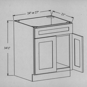 Vanity Sink Base