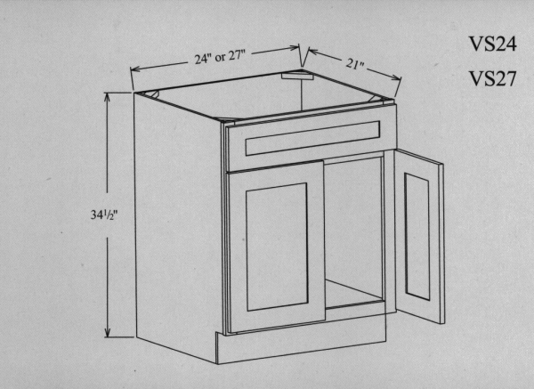 Vanity Sink Base
