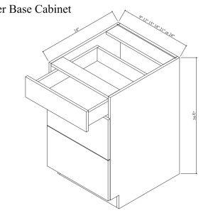 Drawer base cabinet