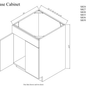 Sink cabinet